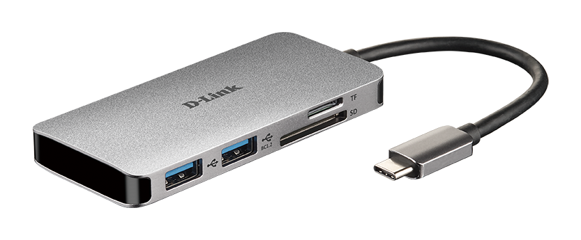 D-LINK 6 IN 1 USB C HUB 100W DUB-C106 thumbnail 3