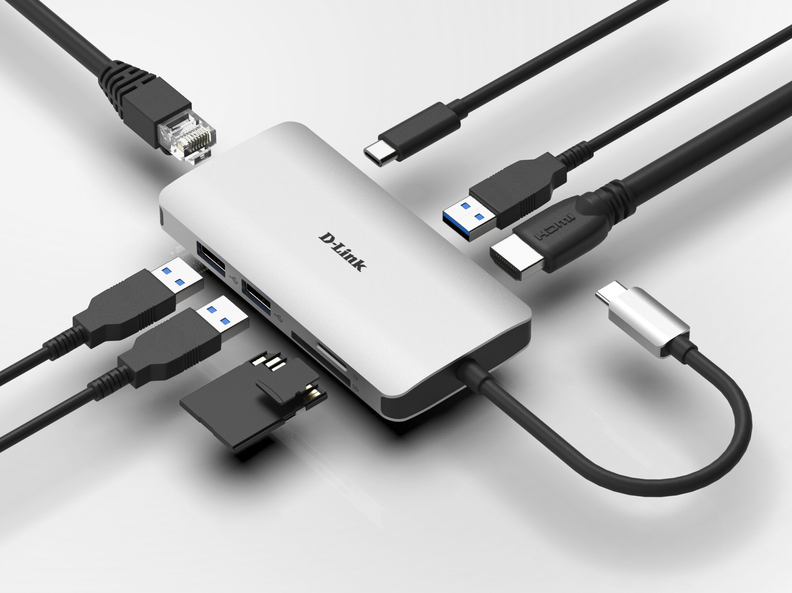 D-LINK 8 IN 1 USB-C HUB DUB-M810 thumbnail 2