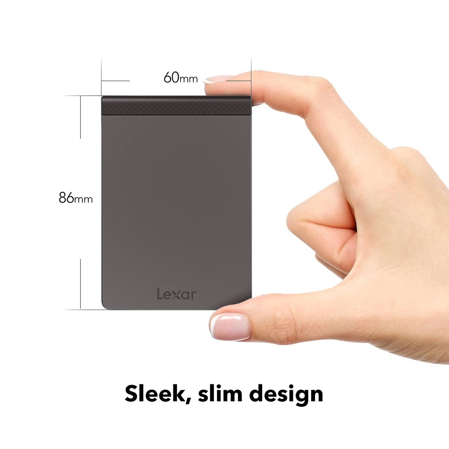 LEXAR SL200 PORTABLE SSD 1TB 550MB/s USB 3.1 TYPE-C LSL200X001T-RNNNG thumbnail 5