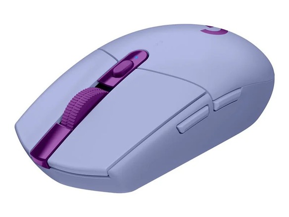 LOGITECH G305 LIGHTSPEED WIRELESS GAMING MOUSE LILAC 910-006022 thumbnail 3