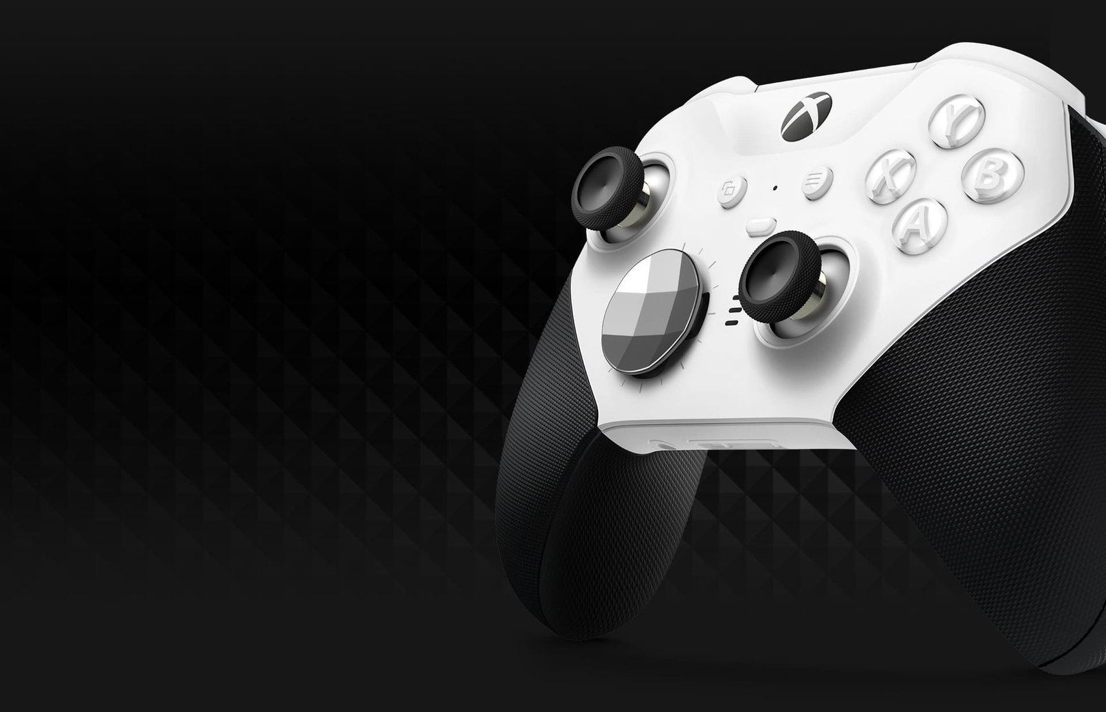 Microsoft Xbox Wireless Controller Elite Series 2 Core White: Premium Performance, Customizable Controls, Ergonomic Design thumbnail 2