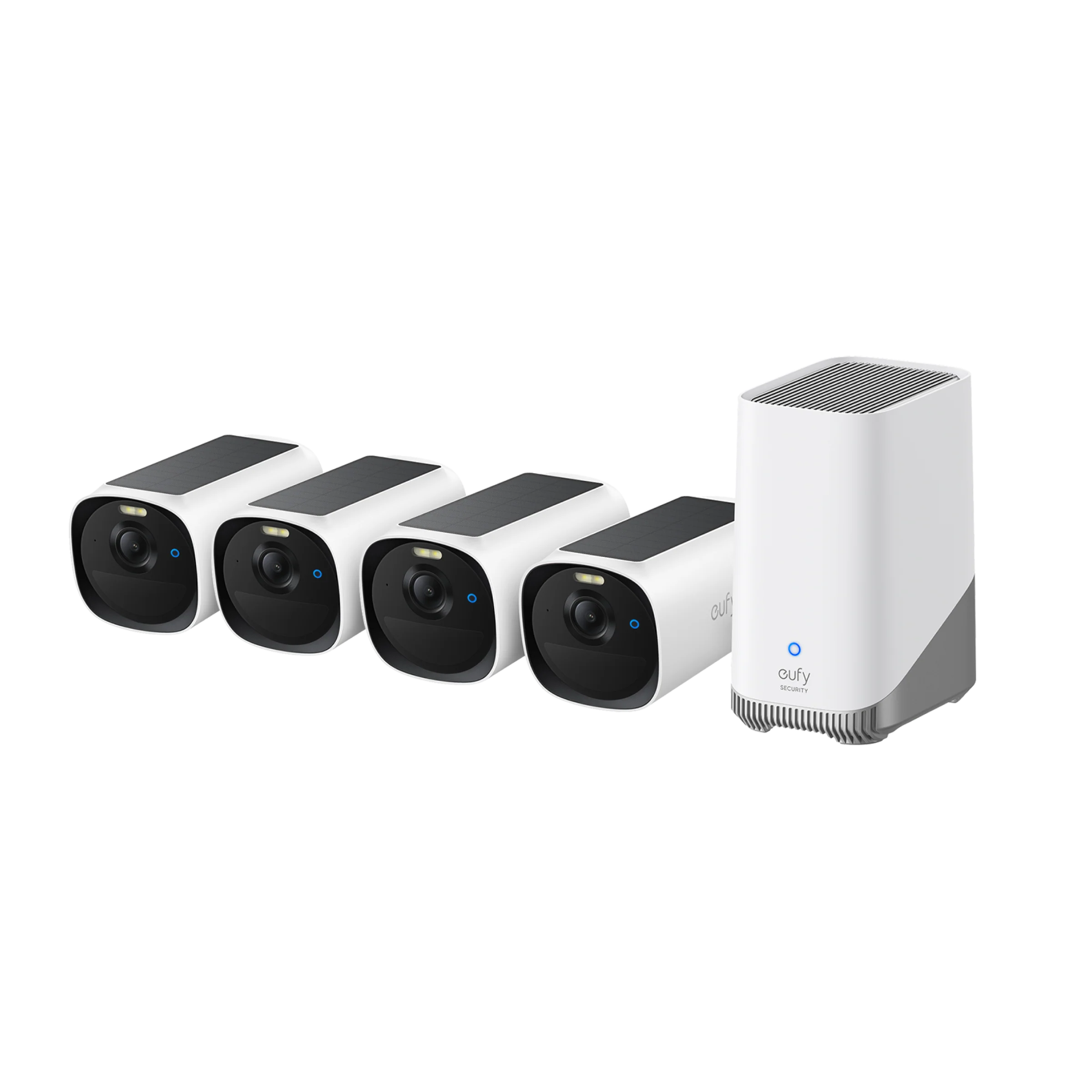 ANKER EUFY CAM E40 4-CAM KIT HOME BASE S380 AND SOLOR PANEL E8144327
