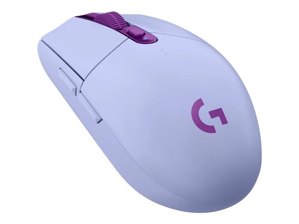 LOGITECH G305 LIGHTSPEED WIRELESS GAMING MOUSE LILAC 910-006022 thumbnail 2