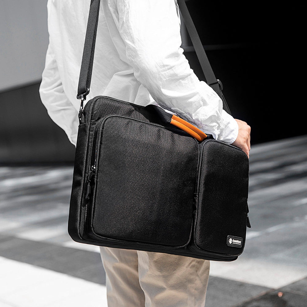 TOMTOC DEFENDER A42 17.3 INCH LAPTOP BRIEFCASE BLACK A42G1D1 thumbnail 8