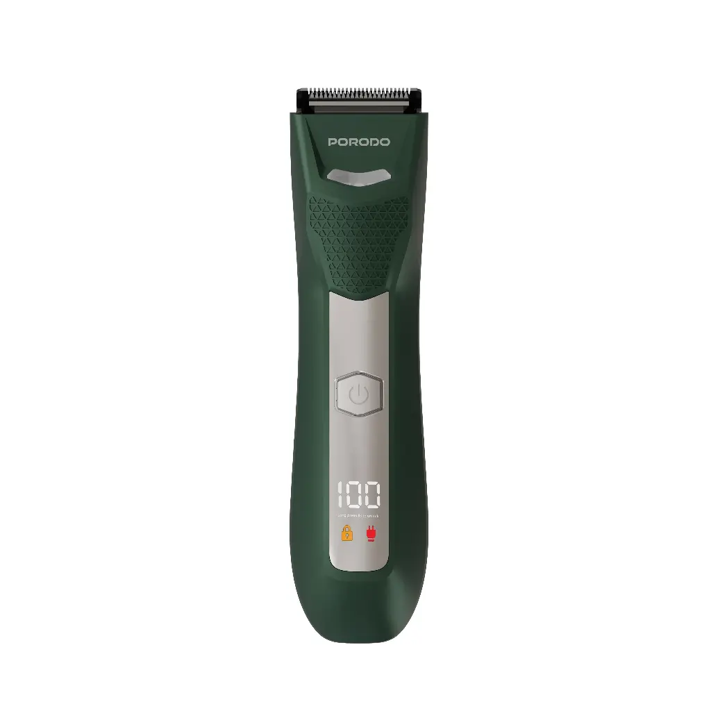 PORODO LIFESTYLE MENZO RECHARGEABLE BODY TRIMMER GREEN PDLFSTWE826GN thumbnail 6