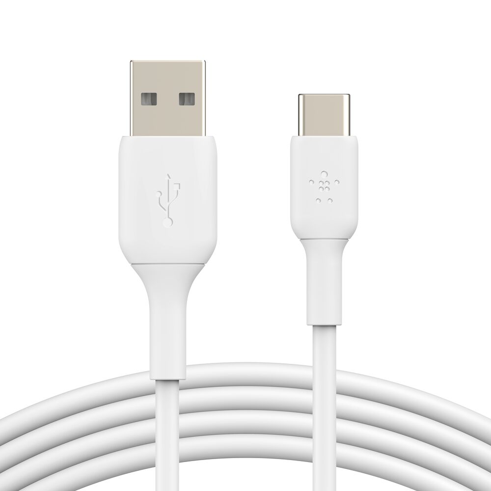 BELKIN BOOST CHARGE USB-C TO USB-A CABLE 3M WHITE CAB001BT3MWH