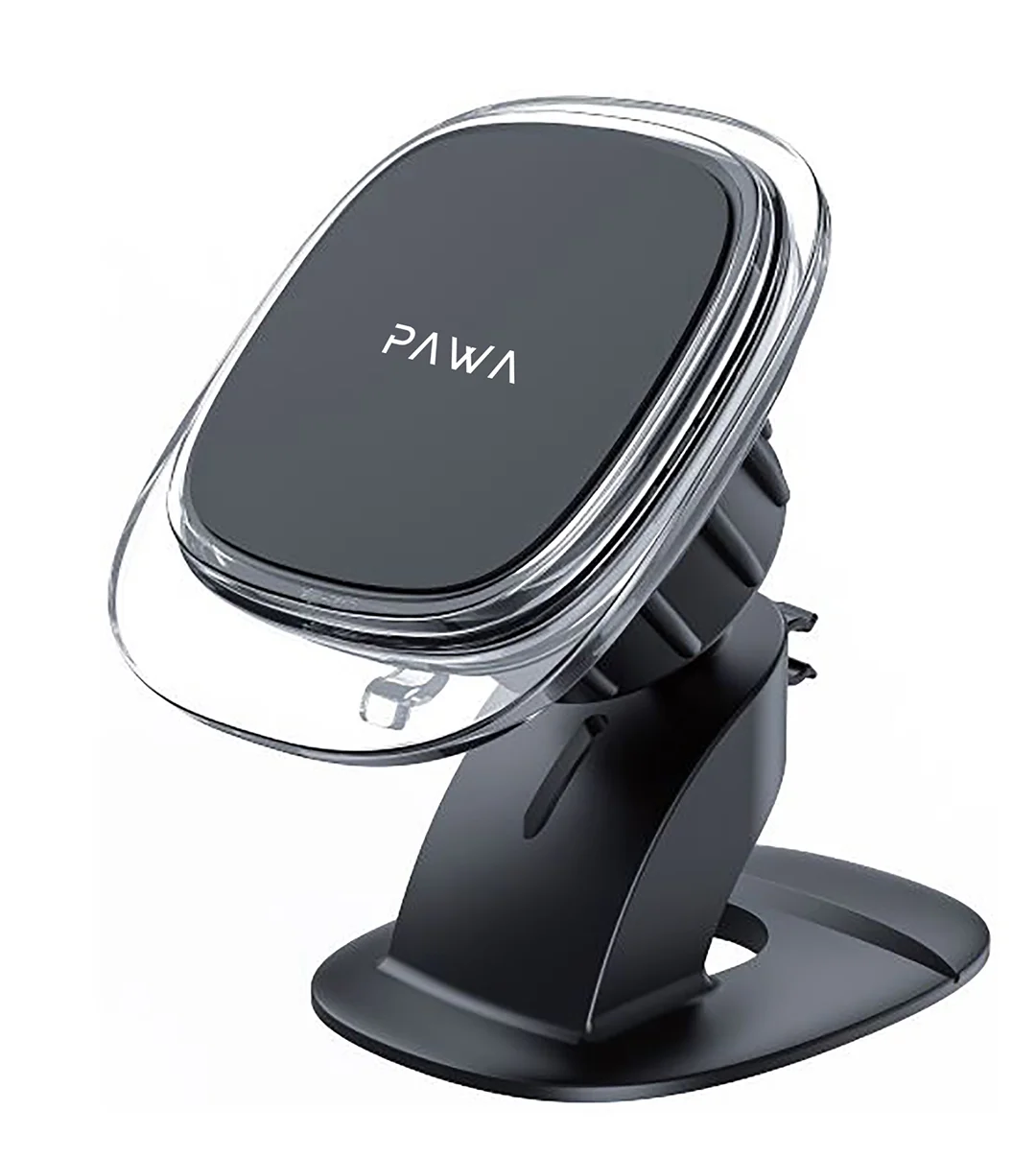 PAWA SHIELD 2 IN 1 CAR MOUNT WITH FOUR RUBIDIUM MAGNET BLACK thumbnail 2