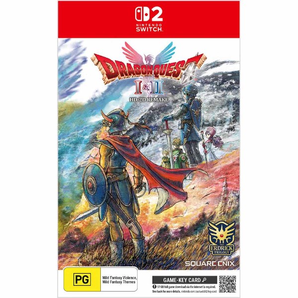 NINTENDO SWITCH 2 DRAGONQUEST 1&2 HD-2D REMAKE EDITION GAME