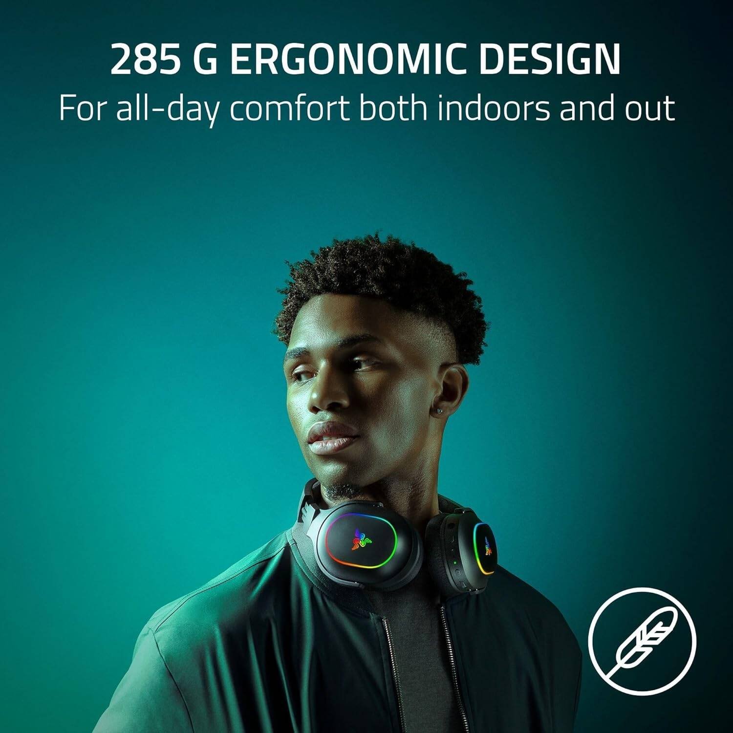 Razer Barracuda X Chroma Wireless Gaming Headset (Black, RZ04-05220100-R3M1) - 7.1 Surround Sound and RGB Lighting thumbnail 6