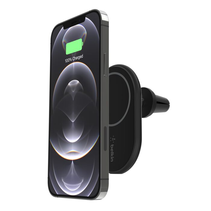 BELKIN BOOSTCHARGE MAGNETIC WIRELESS CAR CHARGER BLACK WIC004BTBK