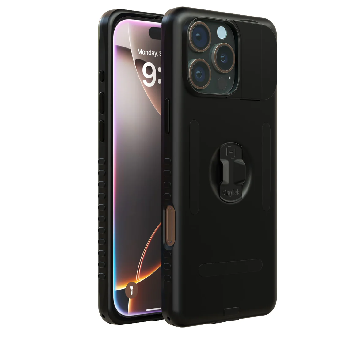 MAGBAK IPHONE 16 PRO MAX ELITE CASE WITH MAGSTICK BLACK EC16M-BK