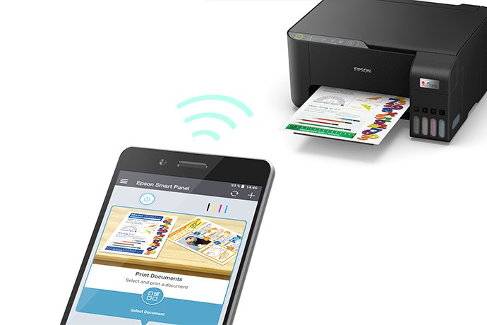 Epson EcoTank L3250 3-in-1 Home Ink Tank Printer - Cost-Effective Printing, Scanning, and Copying thumbnail 5