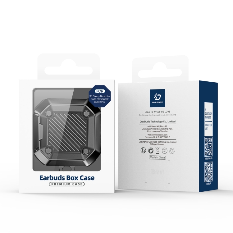 DUXDUCIS SAMSUNG BUDS LIVE/BUDS PRO/BUDS2/BUDS 2 PRO SECA SERIES CASE BLACK SECA0001 thumbnail 9