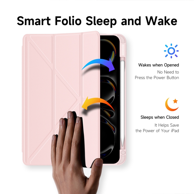 DUXDUCIS IPAD PRO 11 INCH MAGI SERIES (2024) CASE PINK MAGI0049 thumbnail 5