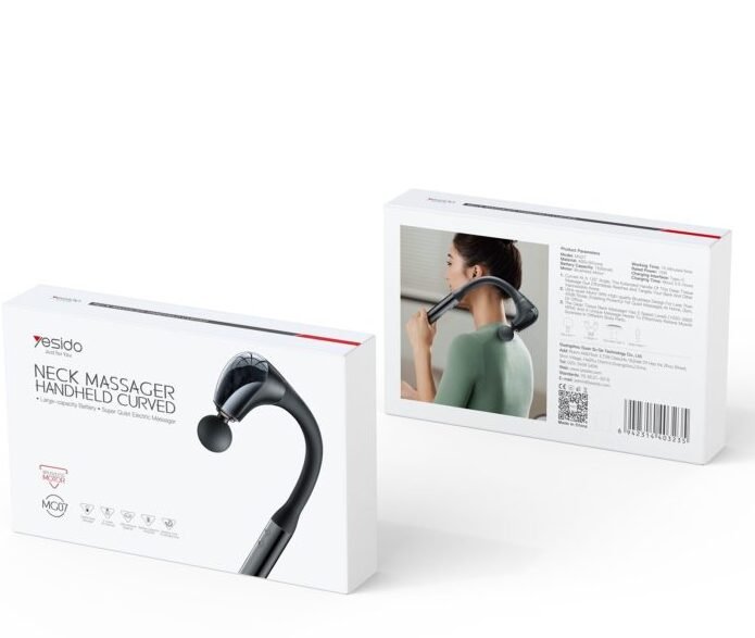 YESIDO NECK MASSAGER HANDHELD CURVED MG07