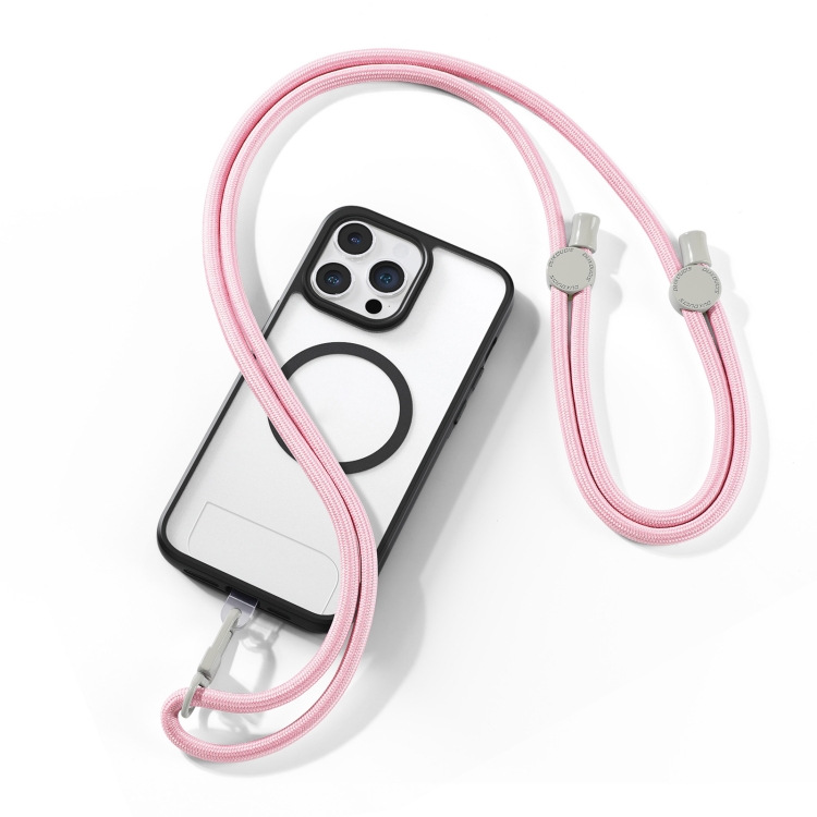 DUXDUCIS PLAZ SERIES CROSSBODY PHONE LANYARD LIGHT PINK PLAZ0001 thumbnail 2