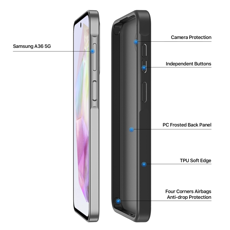 DUXDUCIS SAMSUNG A36/A56 YIND CASE BLACK YIND0077 thumbnail 6