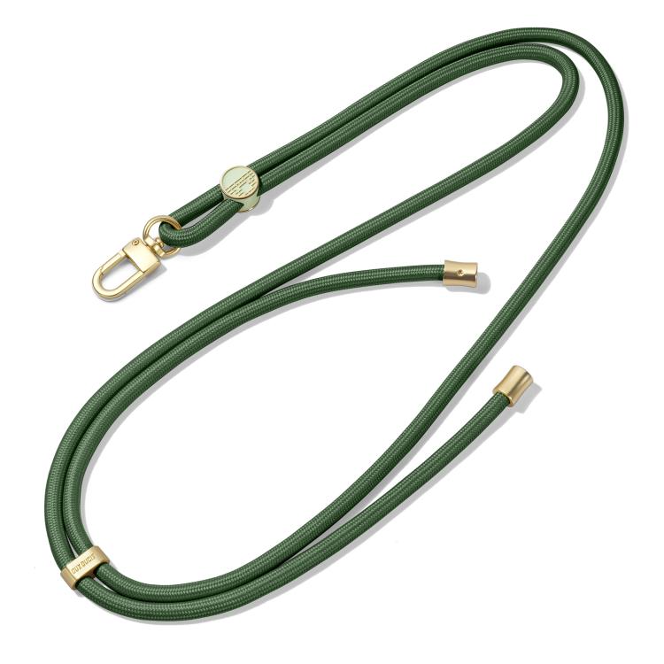 DUXDUCIS GARDEN SERIES CROSSBODY PHONE STRAP WITH TILE PATTERN PHONE LANYARD ARMY GREEN GARDEN0006 thumbnail 9