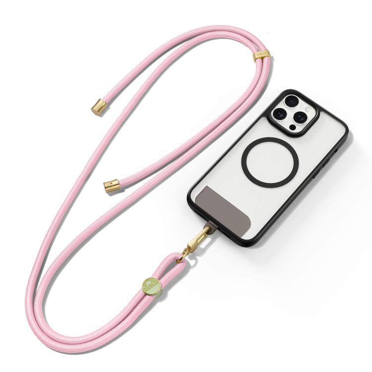 DUXDUCIS GARDEN SERIES CROSSBODY PHONE STRAP WITH TILE PATTERN PHONE LANYARD LIGHT PINK GARDEN0005 thumbnail 9