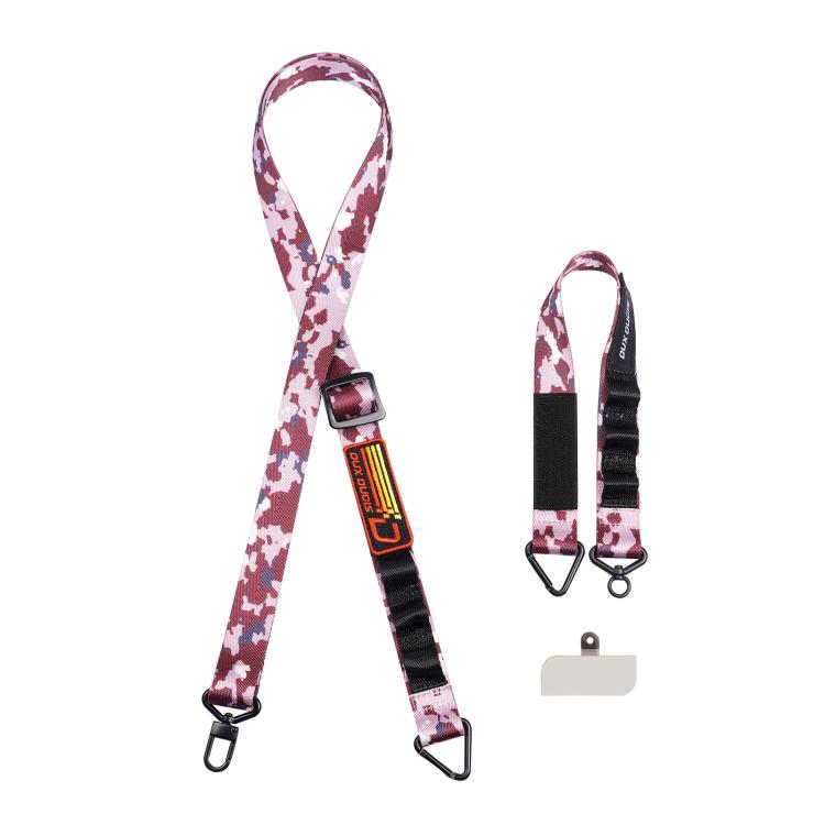 DUXDUCIS OUTDOOR SERIES MOBILE PHONE LANYARD CAMO PINK OUTDOOR0001