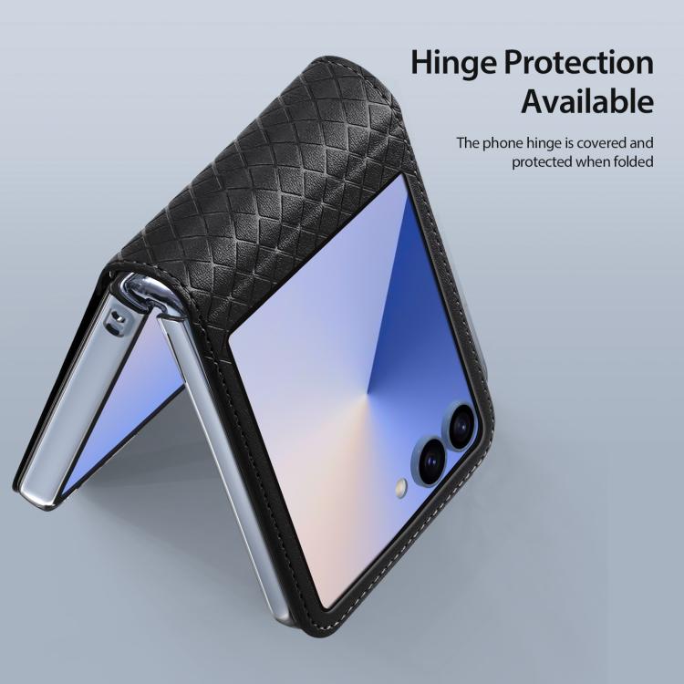 DUXDUCIS SAMSUNG Z FLIP 7 BRIL SERIES CASE BLACK BRIL0068 thumbnail 2