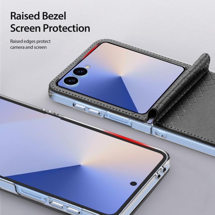 DUXDUCIS SAMSUNG Z FLIP 7 BRIL SERIES CASE BLACK BRIL0068 thumbnail 5