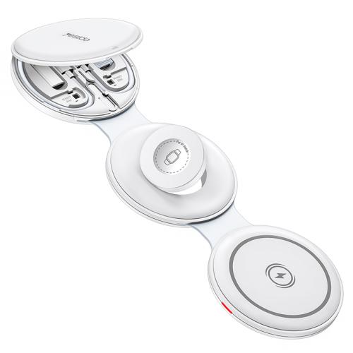 YESIDO 15W FOLDABLE 5-IN-1 WIRELESS FAST CHARGER DS29
