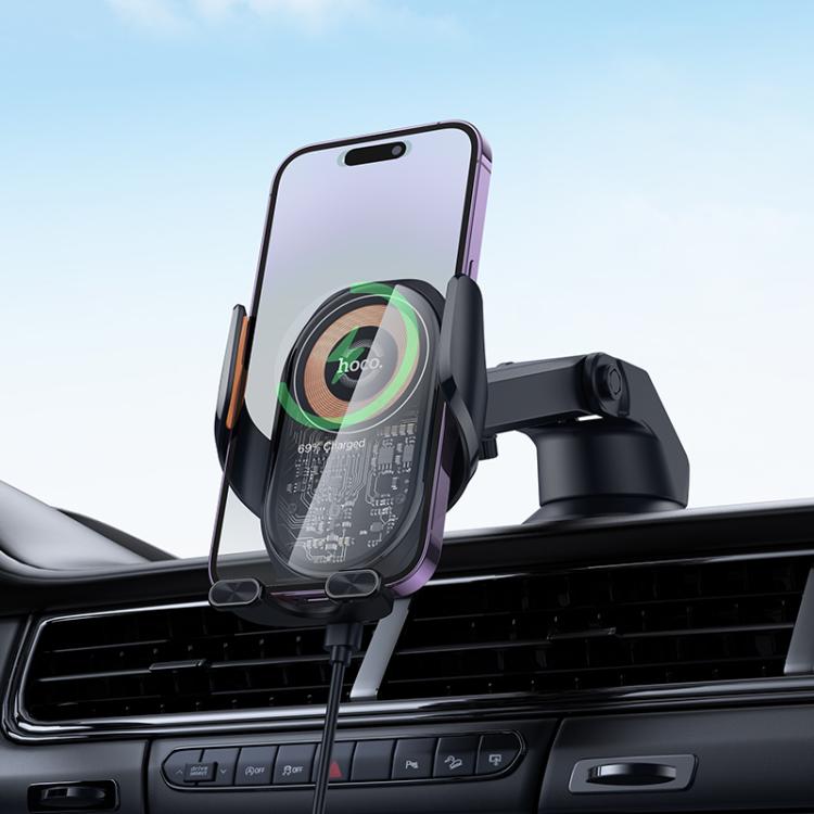 HOCO AUTOMATIC 3-AXIS 15W CHARGING BLACK HW34 thumbnail 7