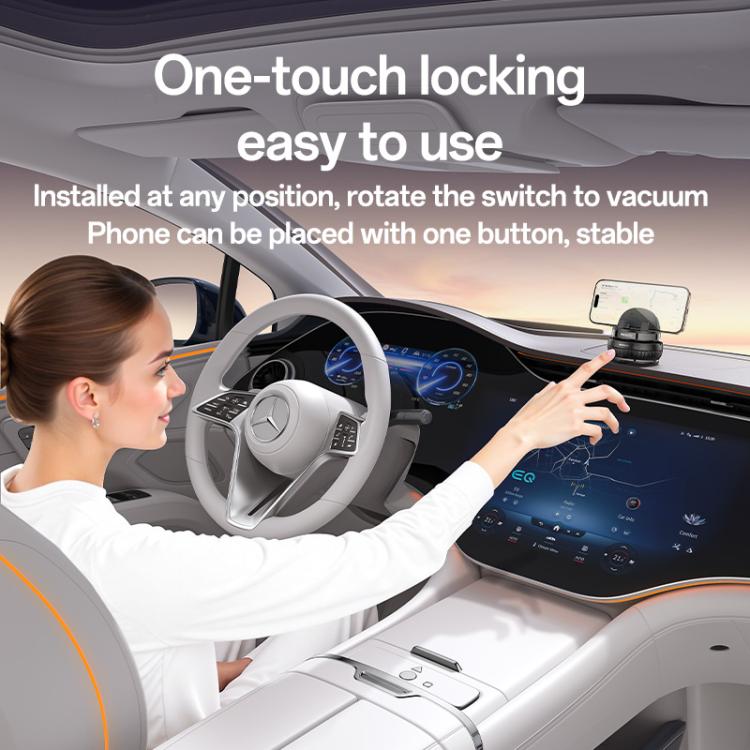 YESIDO DASHBOARD PHONE HOLDER BLACK C272 thumbnail 8