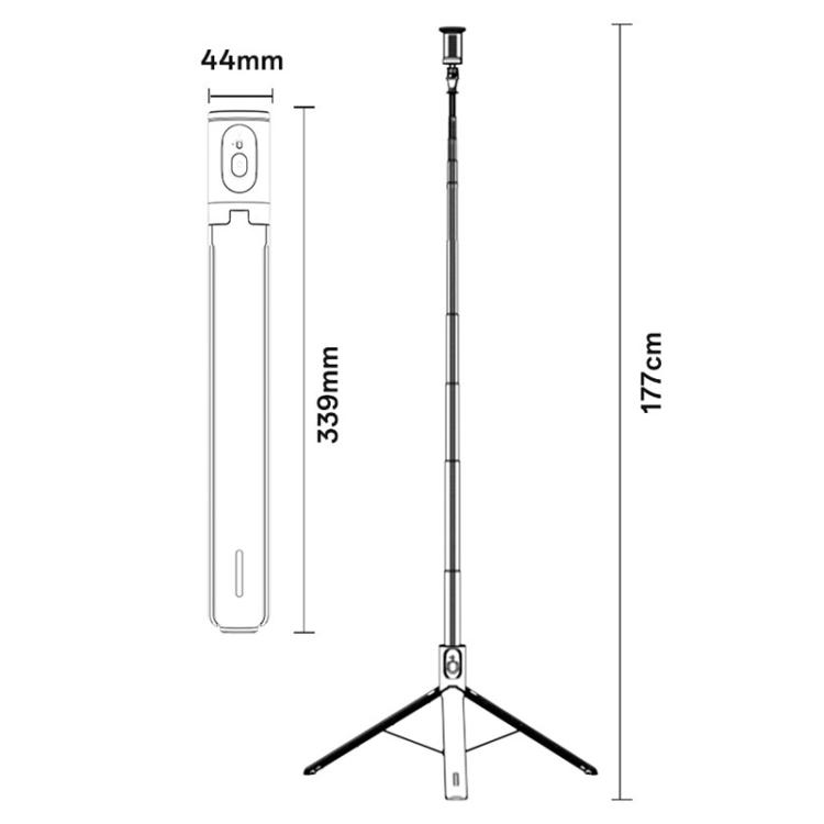 YESIDO BLUETOOTH REMOTE CONTROL SELFIE STICK SF30 thumbnail 12
