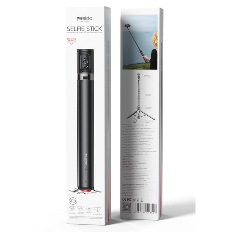 YESIDO BLUETOOTH REMOTE CONTROL SELFIE STICK SF30 thumbnail 13