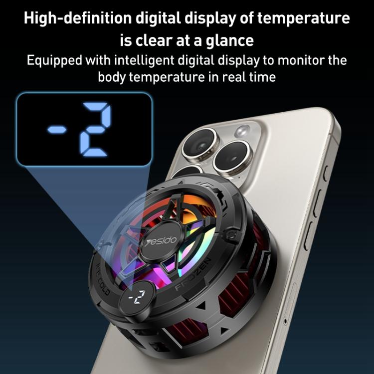 YESIDO PHONE COOLER BLACK C226 thumbnail 4