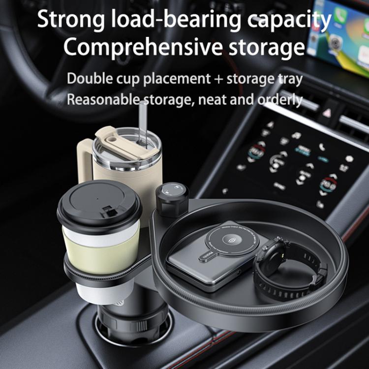 YESIDO 3 IN 1 CAR CUP PHONE HOLDER BLACK C180 thumbnail 4