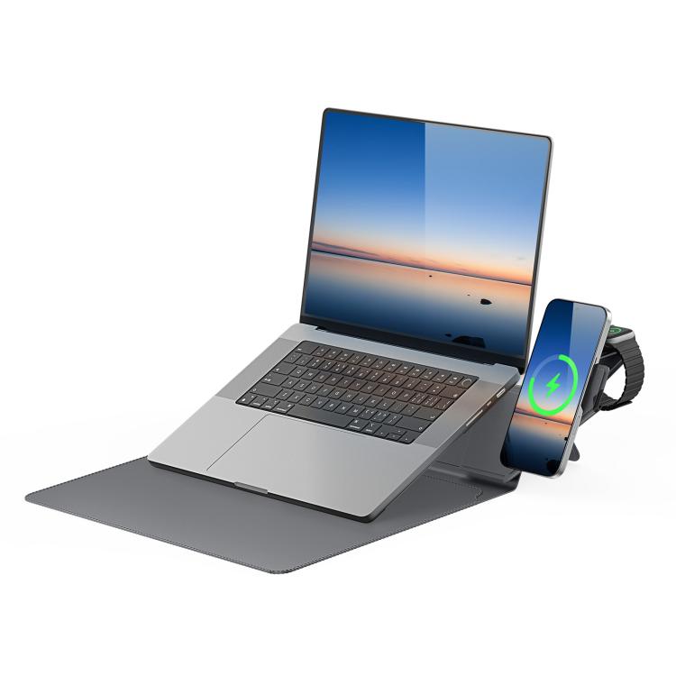 DUX DUCIS AIRQ SERIES 15-16 INCH LAPTOP WIRELESS CHARGING SLEEVE BLACK AIRQ0003 thumbnail 2