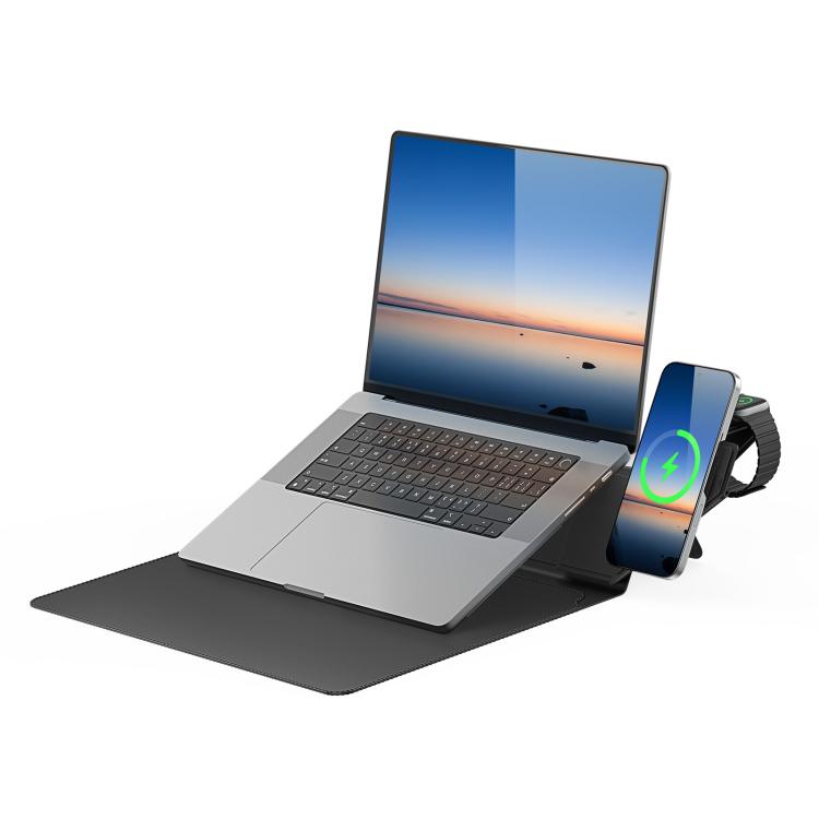 DUX DUCIS AIRQ SERIES 15-16 INCH LAPTOP WIRELESS CHARGING SLEEVE BLACK AIRQ0003