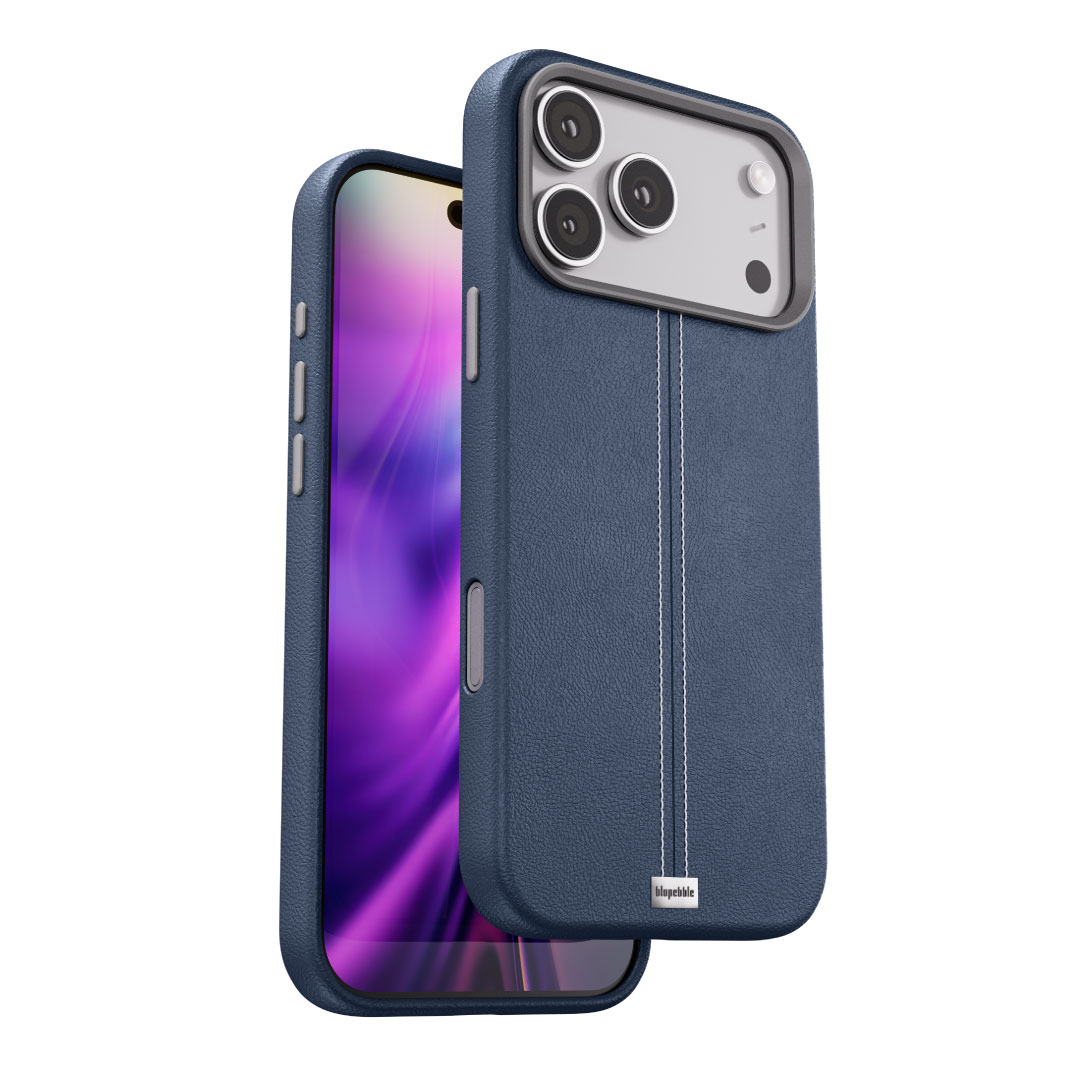 Blupebble Elite Guard Case With MagSafe For iPhone 17 Pro Max Blue