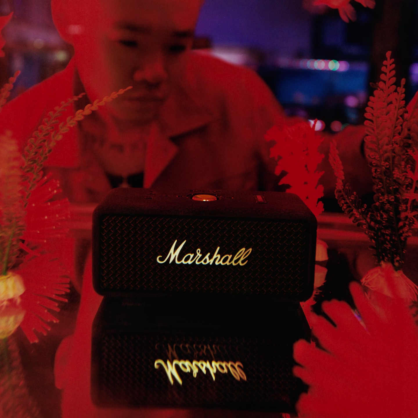 MARSHALL EMBERTON III PORTABLE WIRELESS SPEAKER MIDNIGHT BLUE EMBERTONIII-BL thumbnail 4