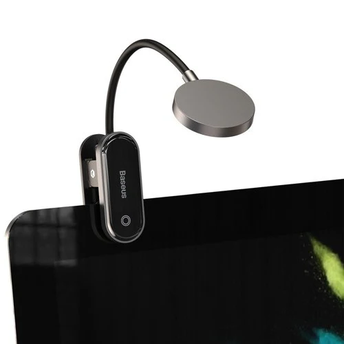 BASEUS COMFORT READING MINI CLIP LAMP DARK GREY DGRAD-0G-GY thumbnail 6