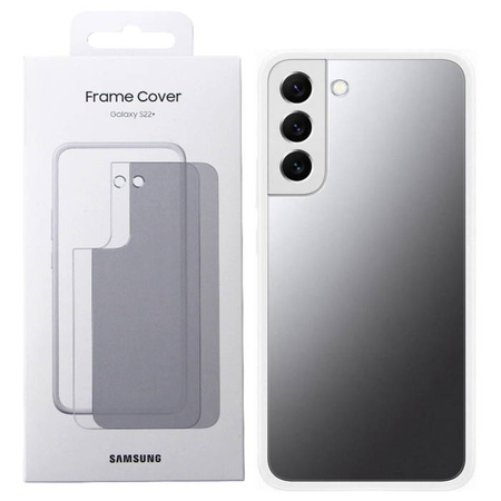SAMSUNG GALAXY S22 PLUS FRAME COVER WHITE EF-MS906CTEGWW thumbnail 4