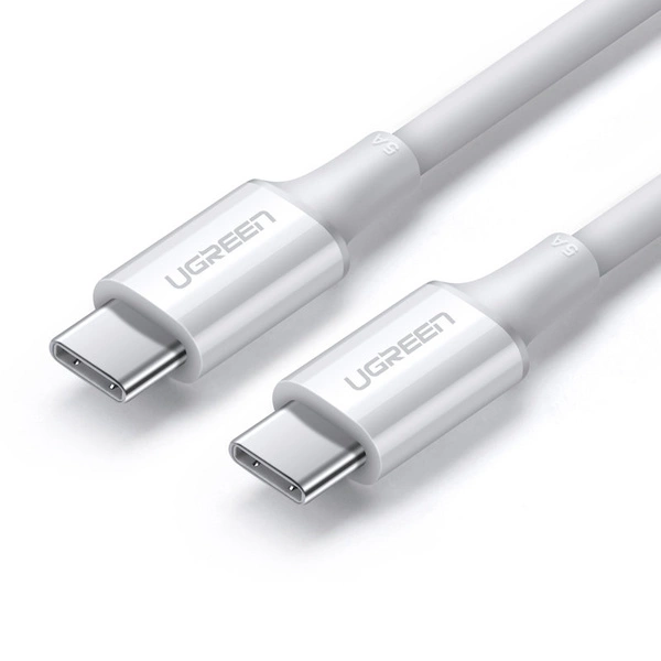 UGREEN TYPE C TO TYPE C CABLE 1M WHITE 60551