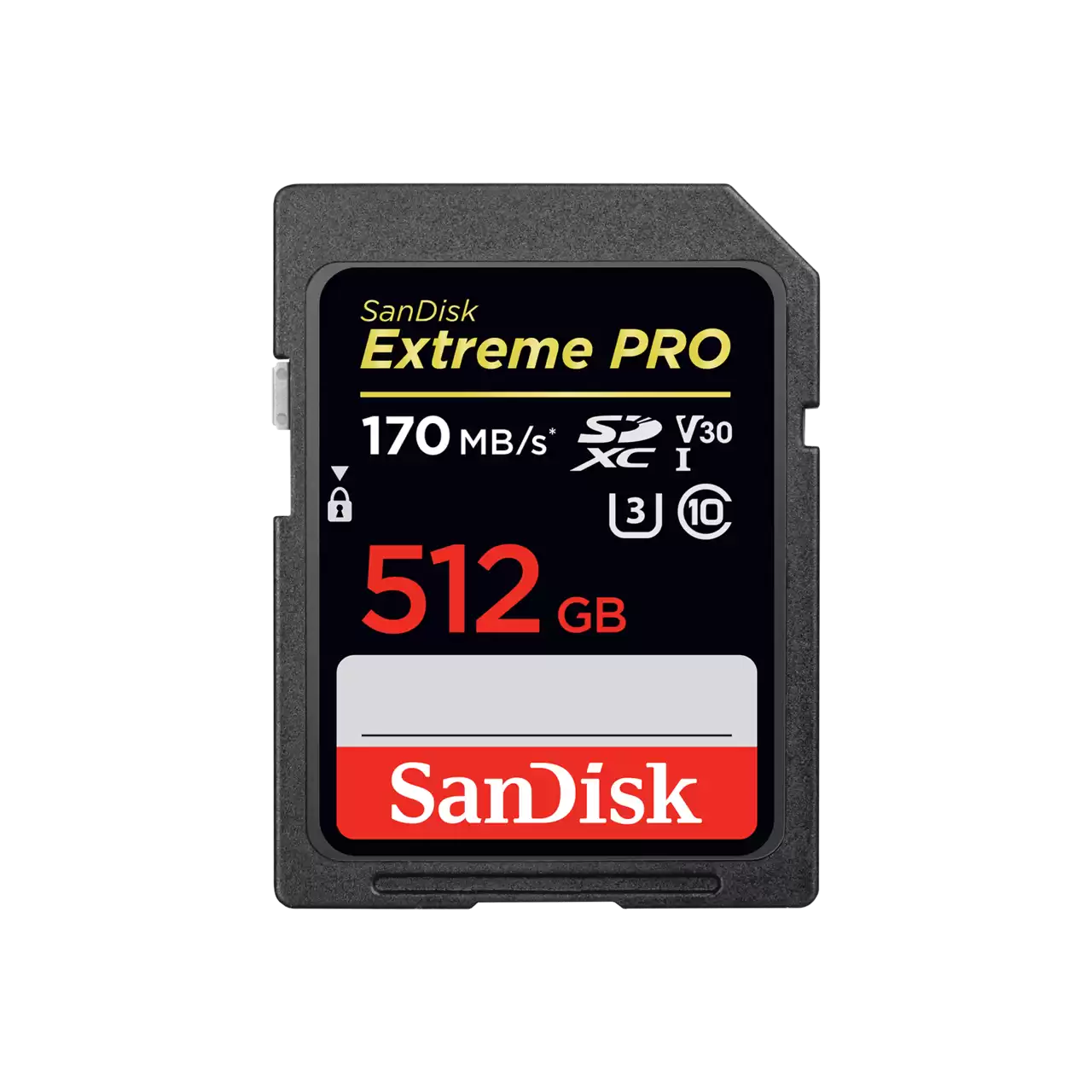 SANDISK EXTREME PRO SDXC UHS-I CARD 512GB 170MB/S SDSDXXY-512G-GN4IN