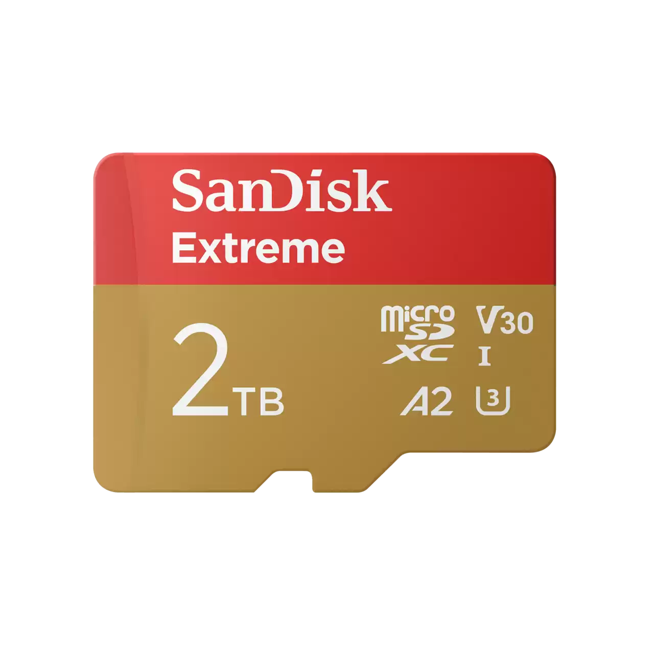 SANDISK 2TB EXTREME MICROSDXC UHS-I MEMORY CARD SDSQXAV-2T00-GN6MN