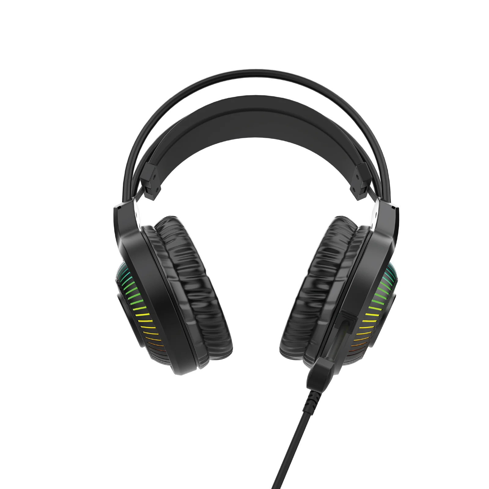 PAWA VANGUARD GAMING SERIES GLARE WIRED GAMING HEADPHONE WITH 3.5MM+USB PLUG BLACK PW-VGSRHF24-BK thumbnail 5