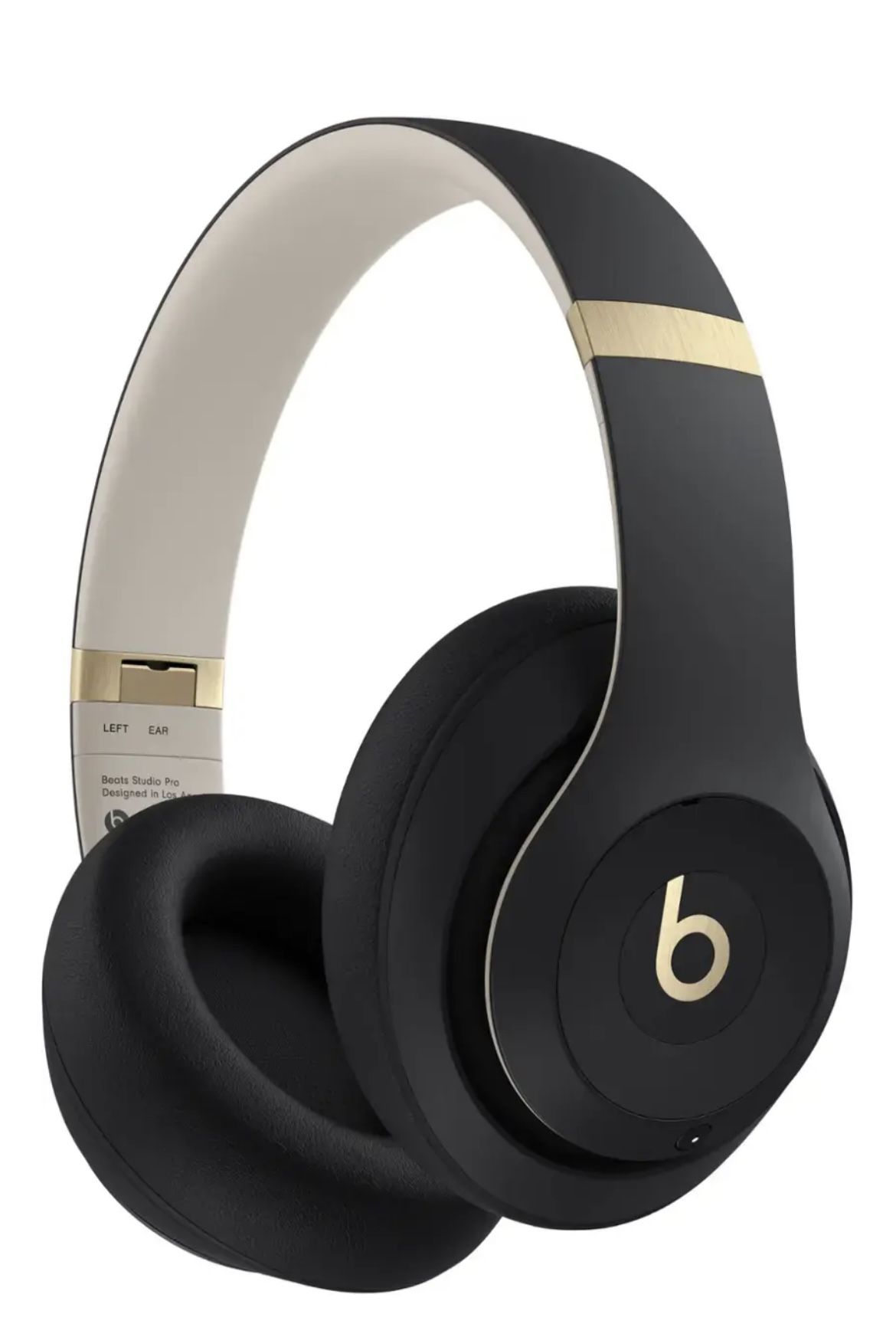 BEATS STUDIO PRO WIRELESS NOISE CABCELLING OVER EAR HEADPHONE BLACK GOLD MC2N4 thumbnail 4