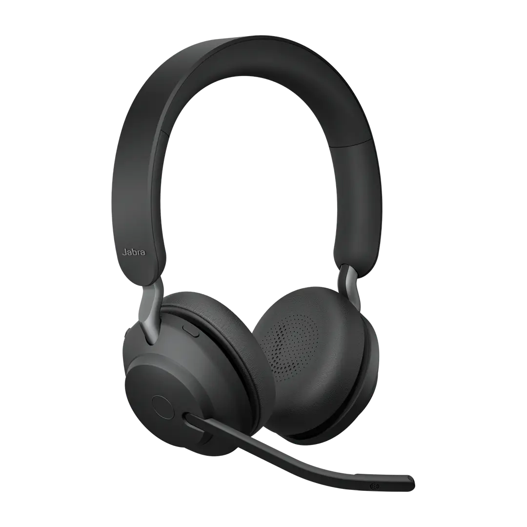 JABRA EVOLVE 2 65MS STEREO WIRELESS HEADSET USB A BLACK 26599-999-999