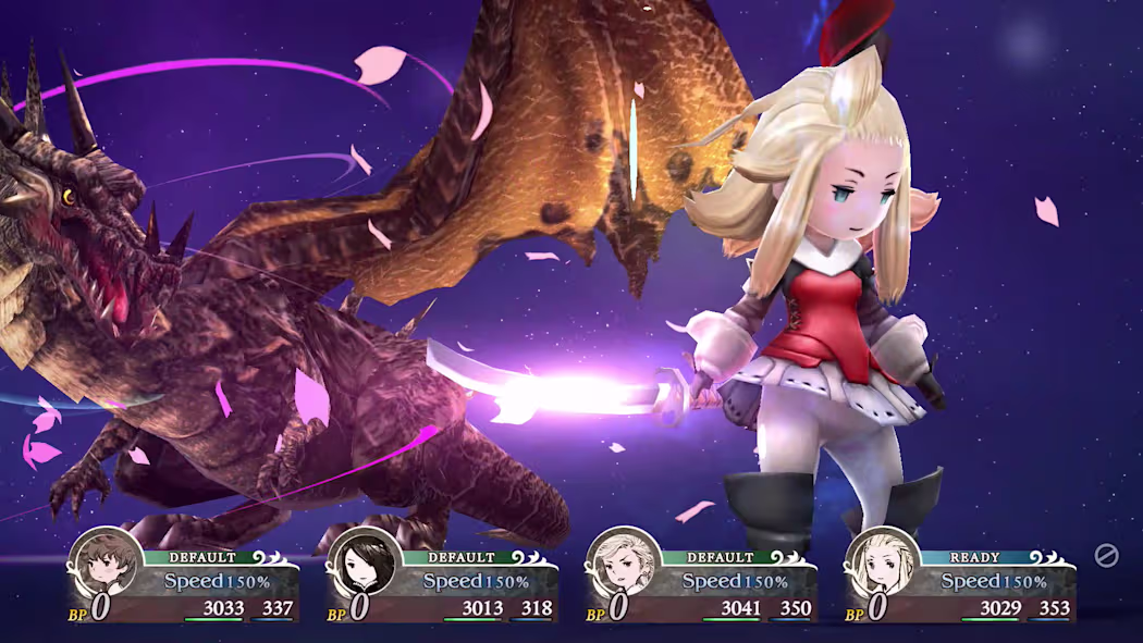 NINTENDO SWITCH 2 BRAVELY DEFAULT FLYING FAIRY HD REMAS GAME CD thumbnail 4