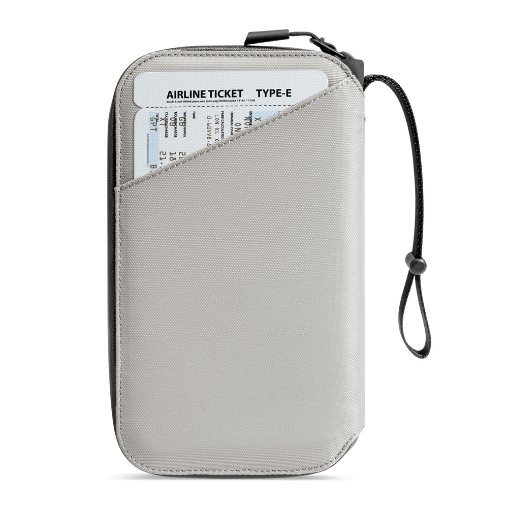 TOMTOC NAVIGATOR T03 PASSPORT HOLDER GRAY T03M1G1 thumbnail 3