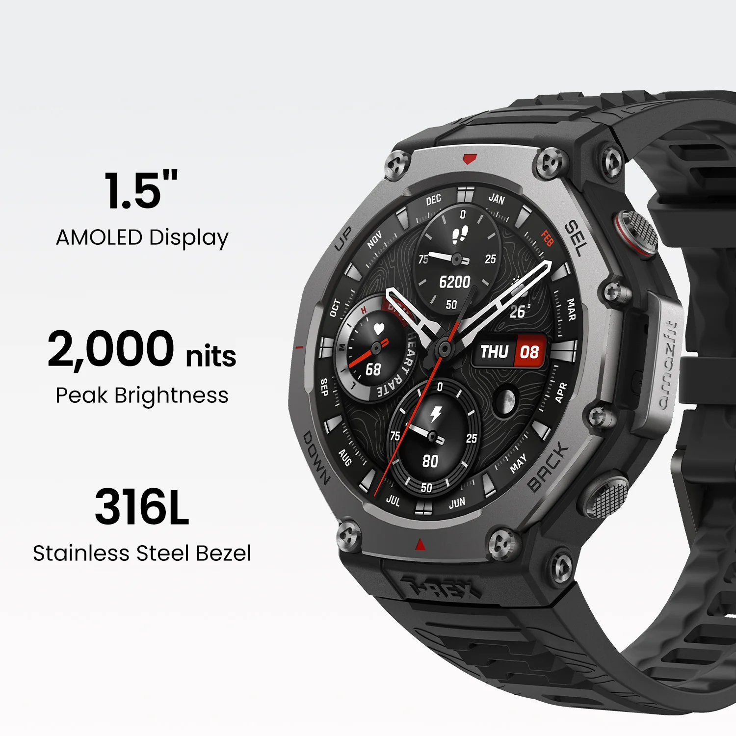 Amazfit T-Rex 3 Smart Watch thumbnail 7