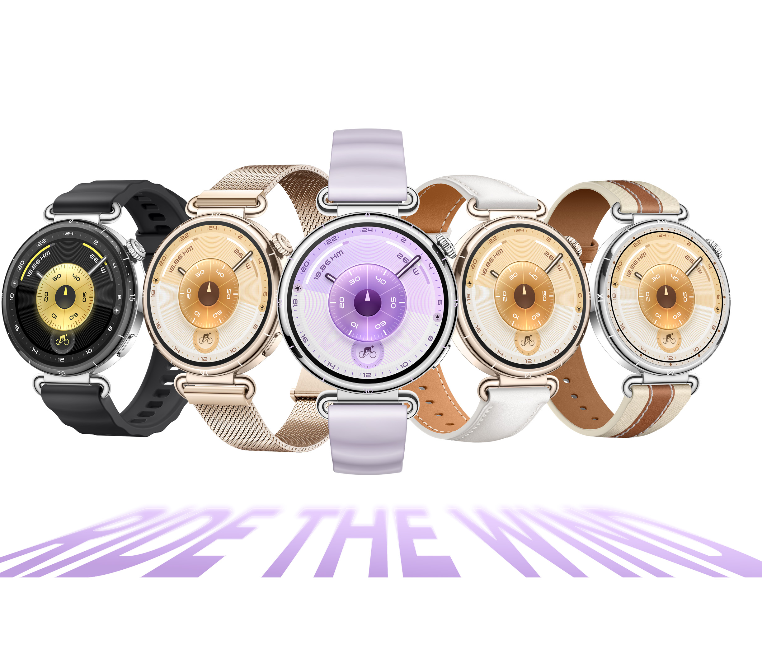 HUAWEI WATCH GT 6 41MM BROWN STAINLESS STEEL CASE WITH BROWN COMPOSITE LEATHER STRAP KSU-B19 55020FUL thumbnail 8