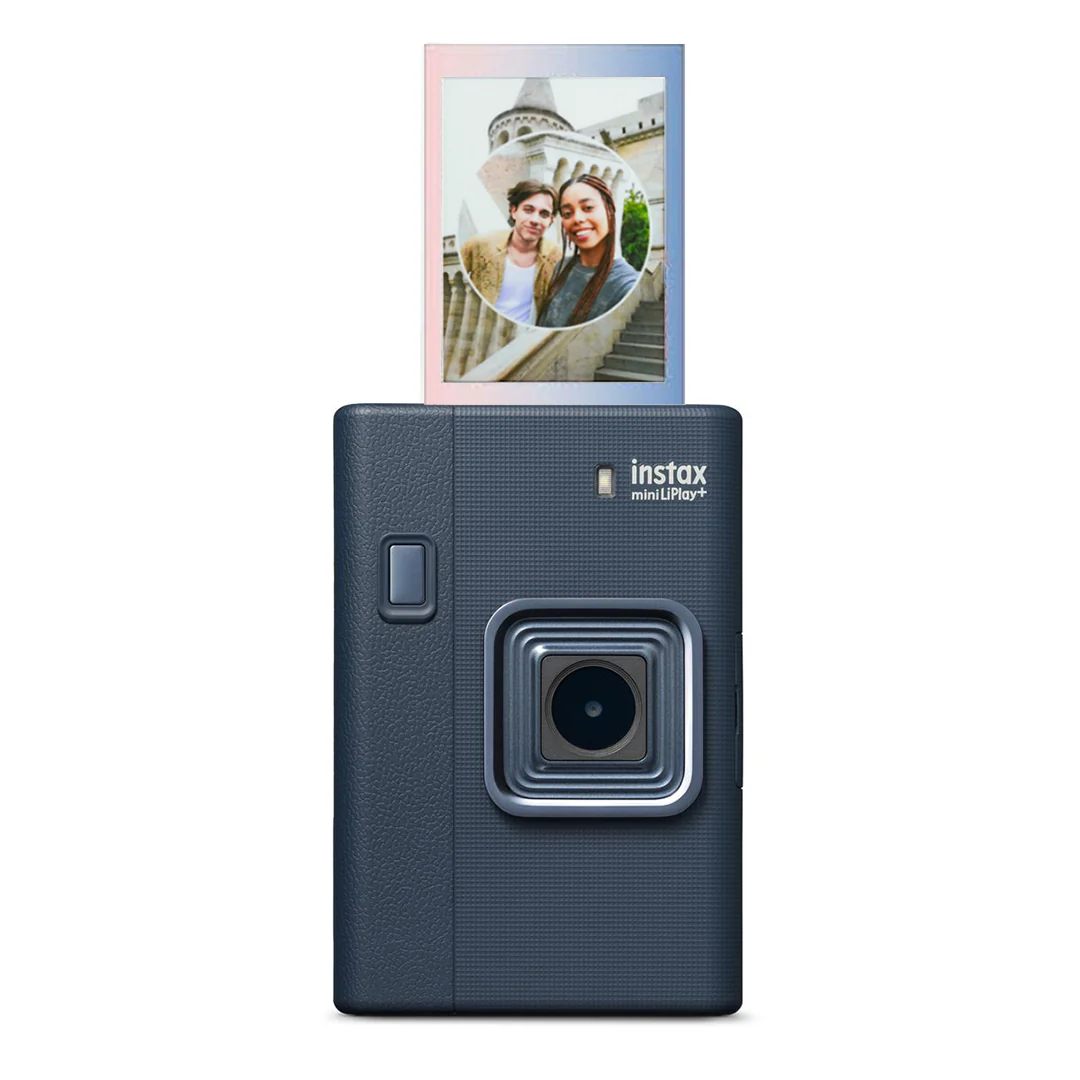 FUJIFILM INSTAX MINI LIPLAY PLUS HYBRID INSTANT CAMERA MIDNIGHT BLUE thumbnail 7
